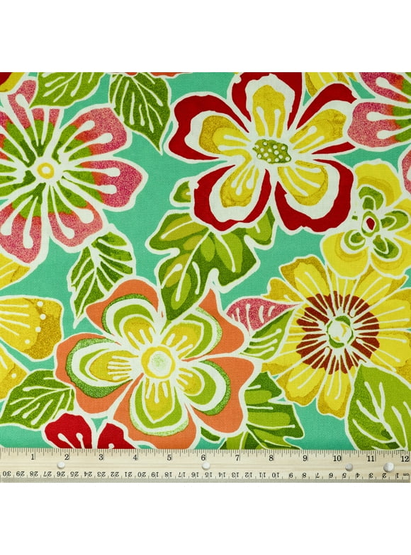 Waverly Inspirations 45" 100% Cotton Floral Sewing & Craft Fabric 8 yd By the Bolt, Hot Pink