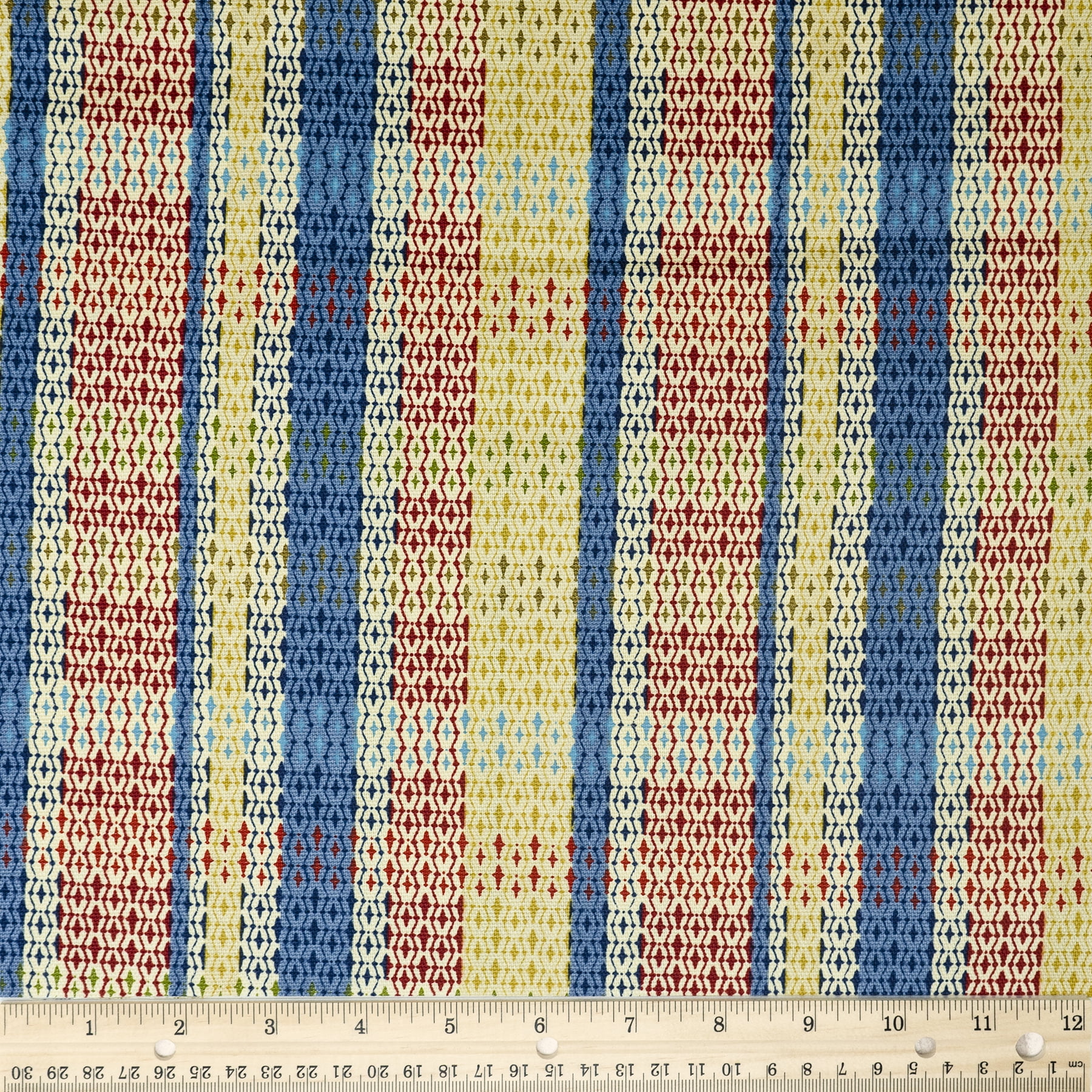 Waverly Inspirations 45" 100% Cotton Plaid Sewing & Craft Fabric 8 yd By the Bolt, Navy