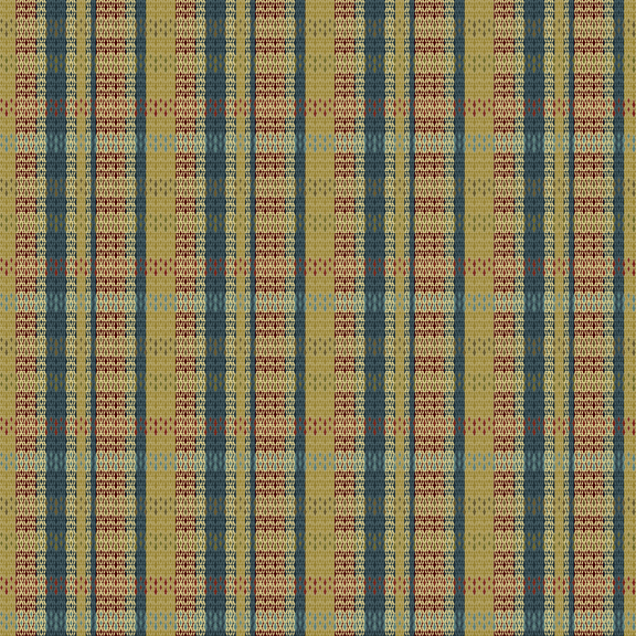 Waverly Inspirations 100% Cotton Duck 45" Width Plaid Navy Color Sewing Fabric by the Yard