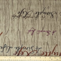 Waverly Inspirations 100% Cotton Duck 45" Width WoodLand Color Sewing Fabric by the Yard