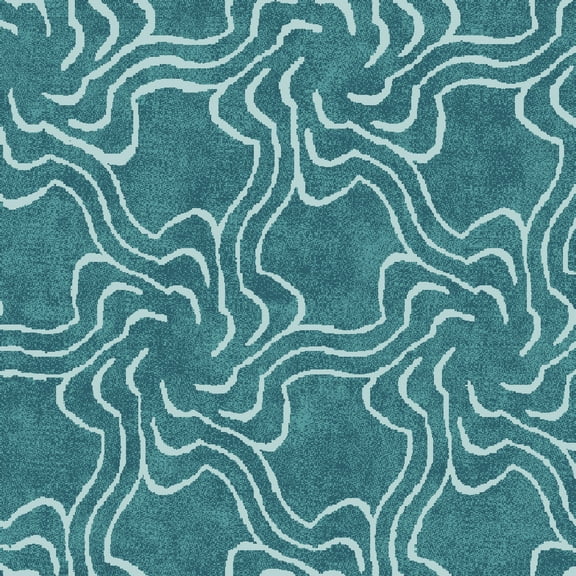 Waverly Inspirations 45" 100% Cotton Printed Sewing & Craft Fabric By the Yard, Teal