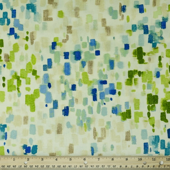 Waverly Inspirations 45" 100% Cotton Printed Sewing & Craft Fabric By the Yard, Turquoise