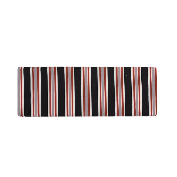 Waverly Inspirations 45" 100% Cotton Striped Sewing & Crafting Fabrics, 8 yd By the Bolt, Black, Gray and Red