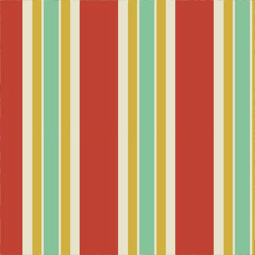 Waverly Inspirations 45" 100% Cotton Striped Sewing & Crafting Fabrics, 8 yd By the Bolt, Sun