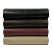 Waverly Inspirations 52" Faux Leather Upholstery Home Decor Solid Fabric, Brown, Available In Multiple Colors