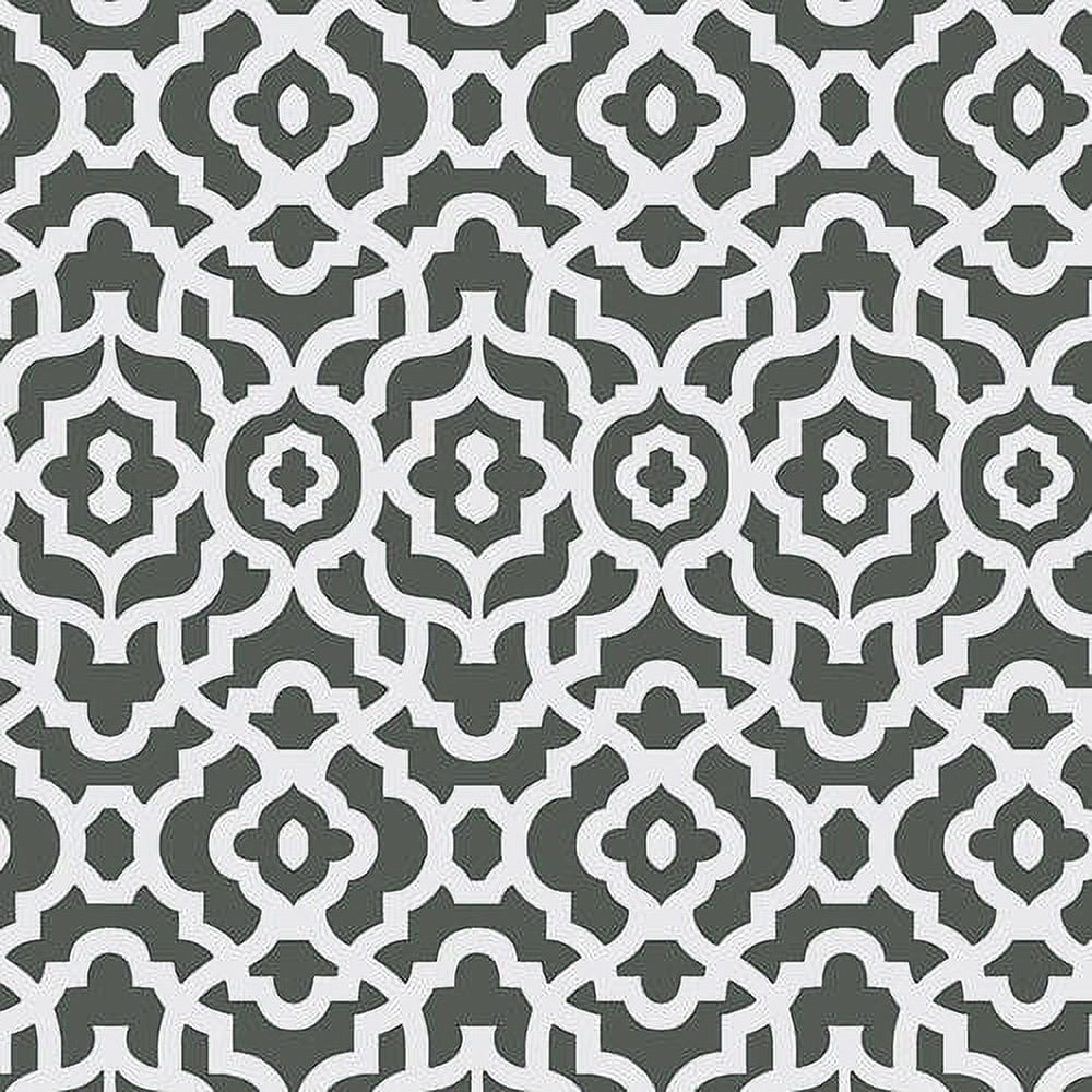 Waverly Inspirations 54" 100% Cotton Lattice Printed Sewing & Craft Fabric By the Yard, Grey