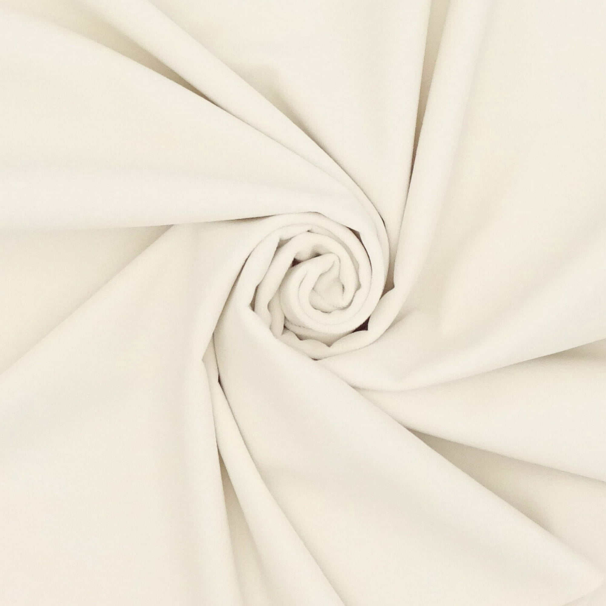 Waverly Inspirations Faux Velvet Sewing & Craft Fabric, Ivory, 54 in Wide, 1 Yard