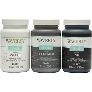 Waverly Inspirations Chalk Paint, Ultra Matte, Plaster, 16 Fl Oz