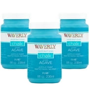 Waverly Inspirations Acrylic Chalk Paint Kit, Agave, Set of 3, 8 fl oz Each
