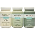 thumbnail image 1 of Waverly Inspirations Chalk Paint Kit, Ivory/Celery/Moss, Set of 3, 8 fl oz Each, 1 of 13