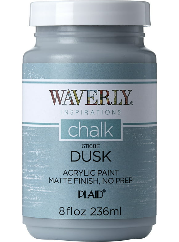 Waverly Inspirations Chalk Paint, Ultra Matte, Dusk, 8 fl oz