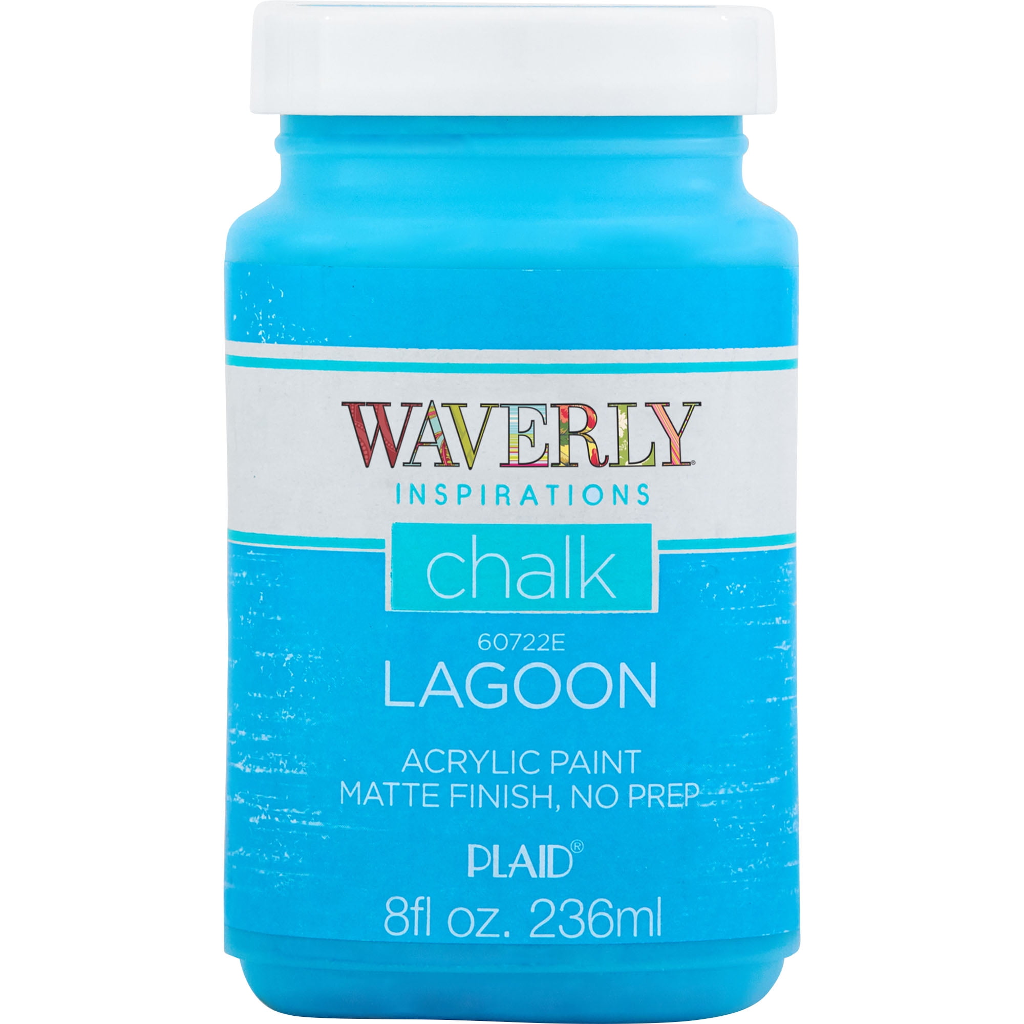 Waverly Inspirations Chalk Paint, Ultra Matte, Lagoon, 8 fl oz