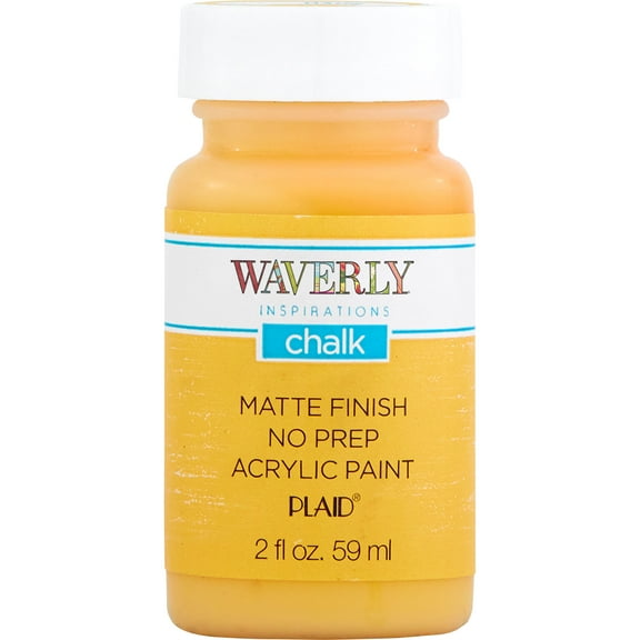 Waverly Inspirations Chalk Paint, Ultra Matte, Maize, 2 fl oz