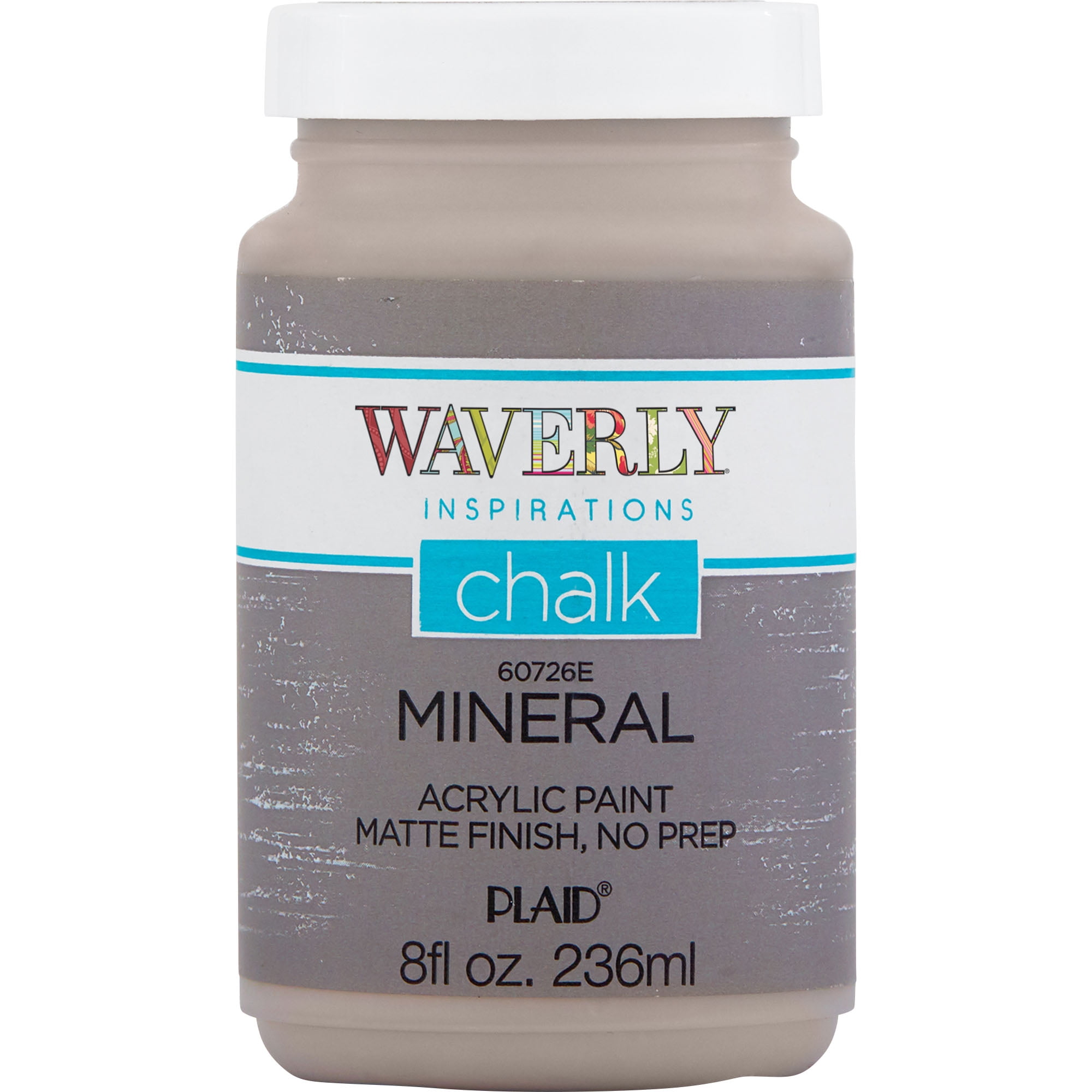 Waverly Inspirations Chalk Paint, Ultra Matte, Mineral, 8 fl oz