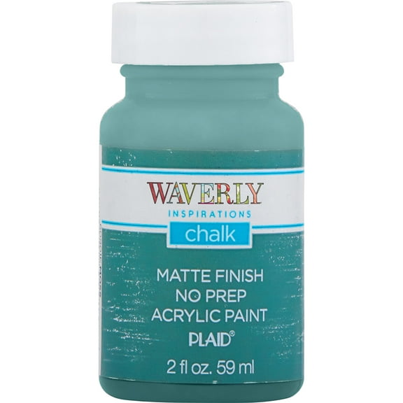 Waverly Inspirations Chalk Paint, Ultra Matte, Moss, 2 fl oz