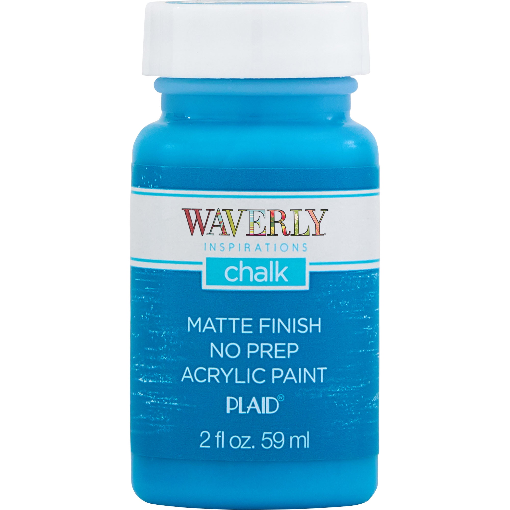 Waverly Inspirations Chalk Paint, Ultra Matte, Peacock, 2 fl oz