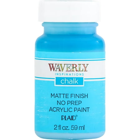 Waverly Inspirations Chalk Paint, Ultra Matte, Pool, 2 fl oz