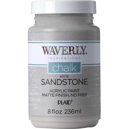 Waverly Inspirations Chalk Paint, Ultra Matte, Sandstone, 8 fl oz