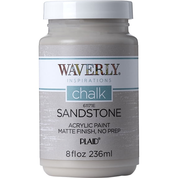Waverly Inspirations Chalk Paint, Ultra Matte, Sandstone, 8 fl oz