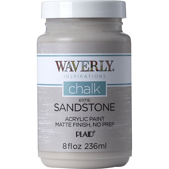 Waverly Inspirations Chalk Paint, Ultra Matte, Sandstone, 8 fl oz