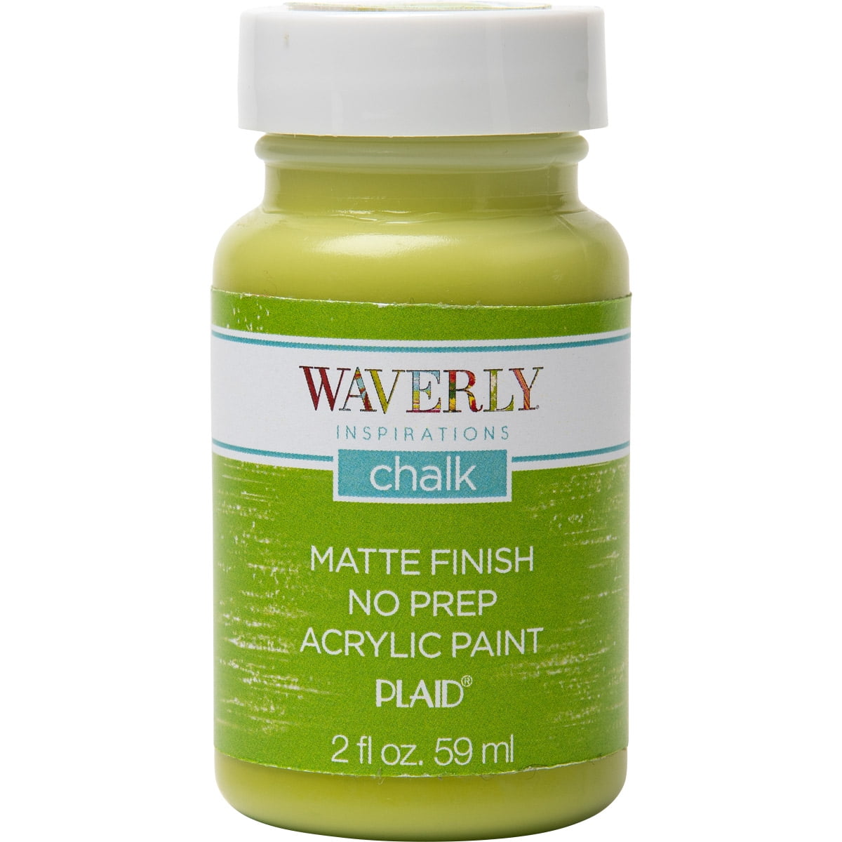 Waverly Inspirations Chalk Paint, Ultra Matte, Scallion, 2 fl oz