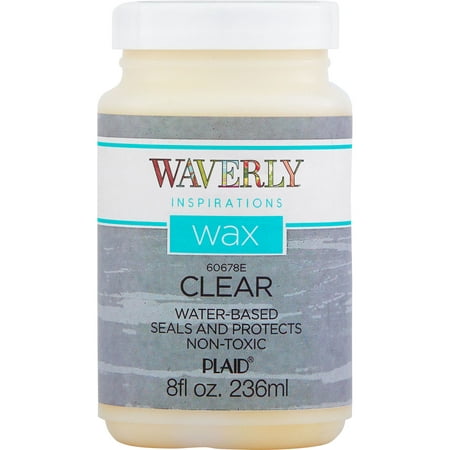 Waverly Inspirations Chalk Paint Wax, Ultra Matte, Clear, 8 fl oz