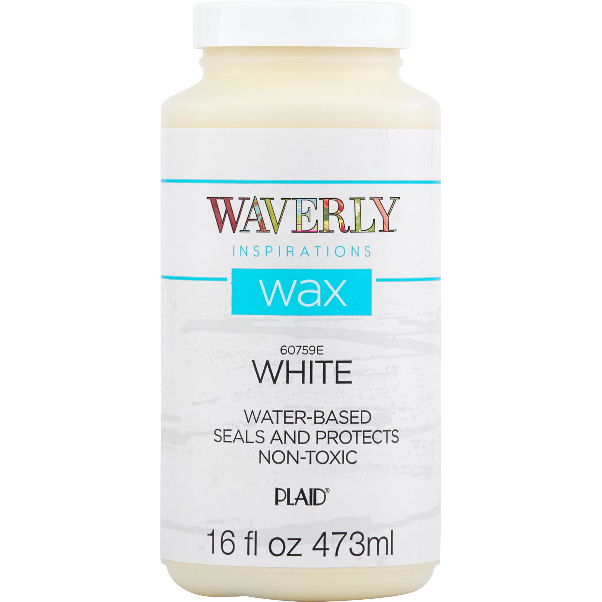 Waverly Inspirations Chalk Paint Wax, Ultra Matte, Clear, 8 fl oz 