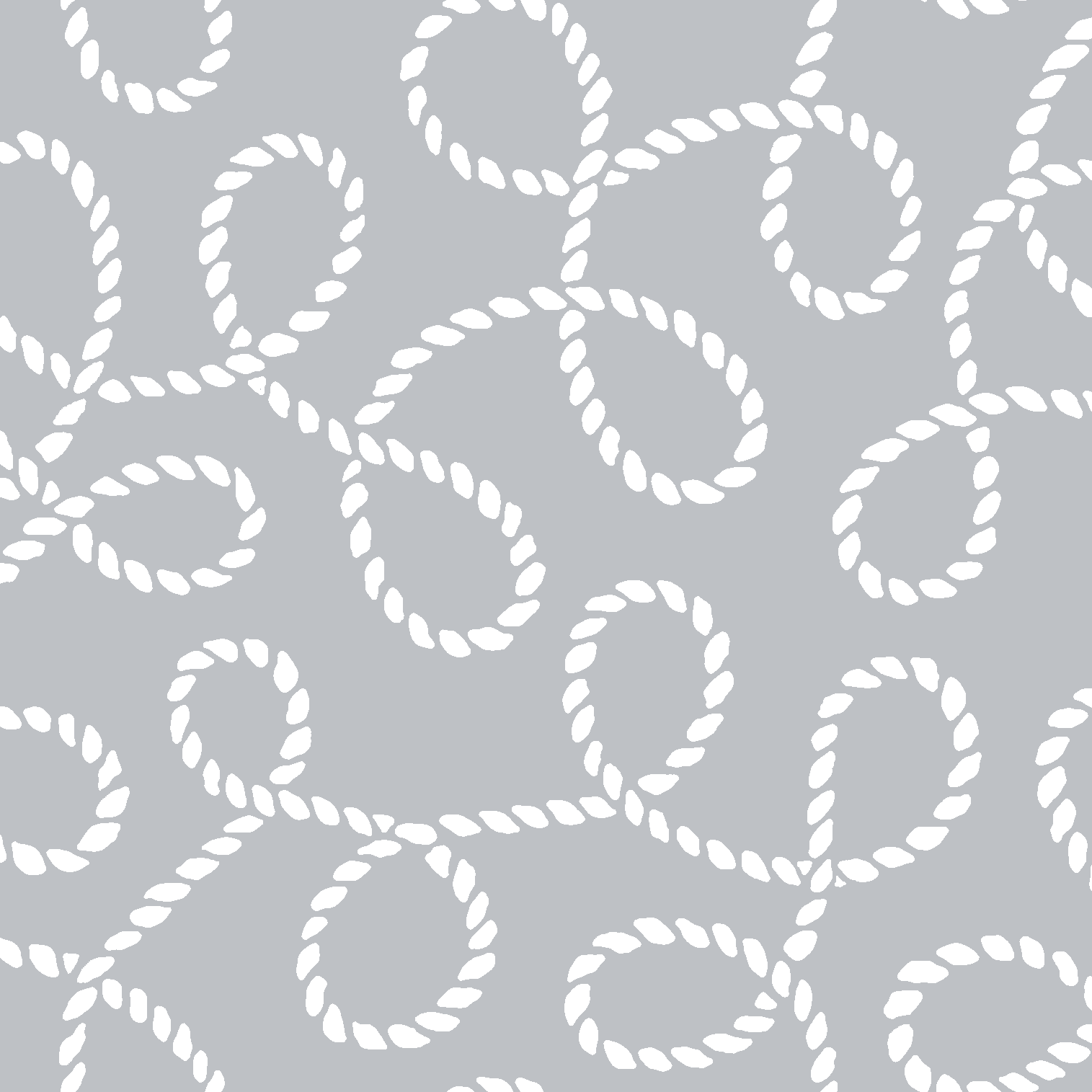 Waverly Inspirations Cotton 18" x 21" Bow Line Dove Color Precut Fat Quarter, 1 Piece