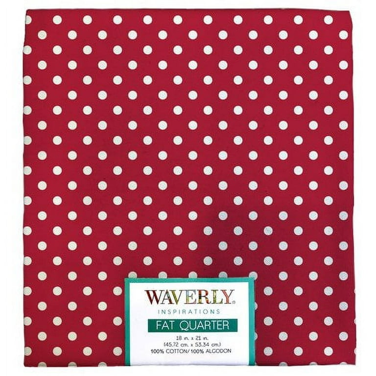 Waverly Inspirations 100% Cotton 18 x 21 Fat Quarter Steel Fabric Bundles,  5 Pieces 