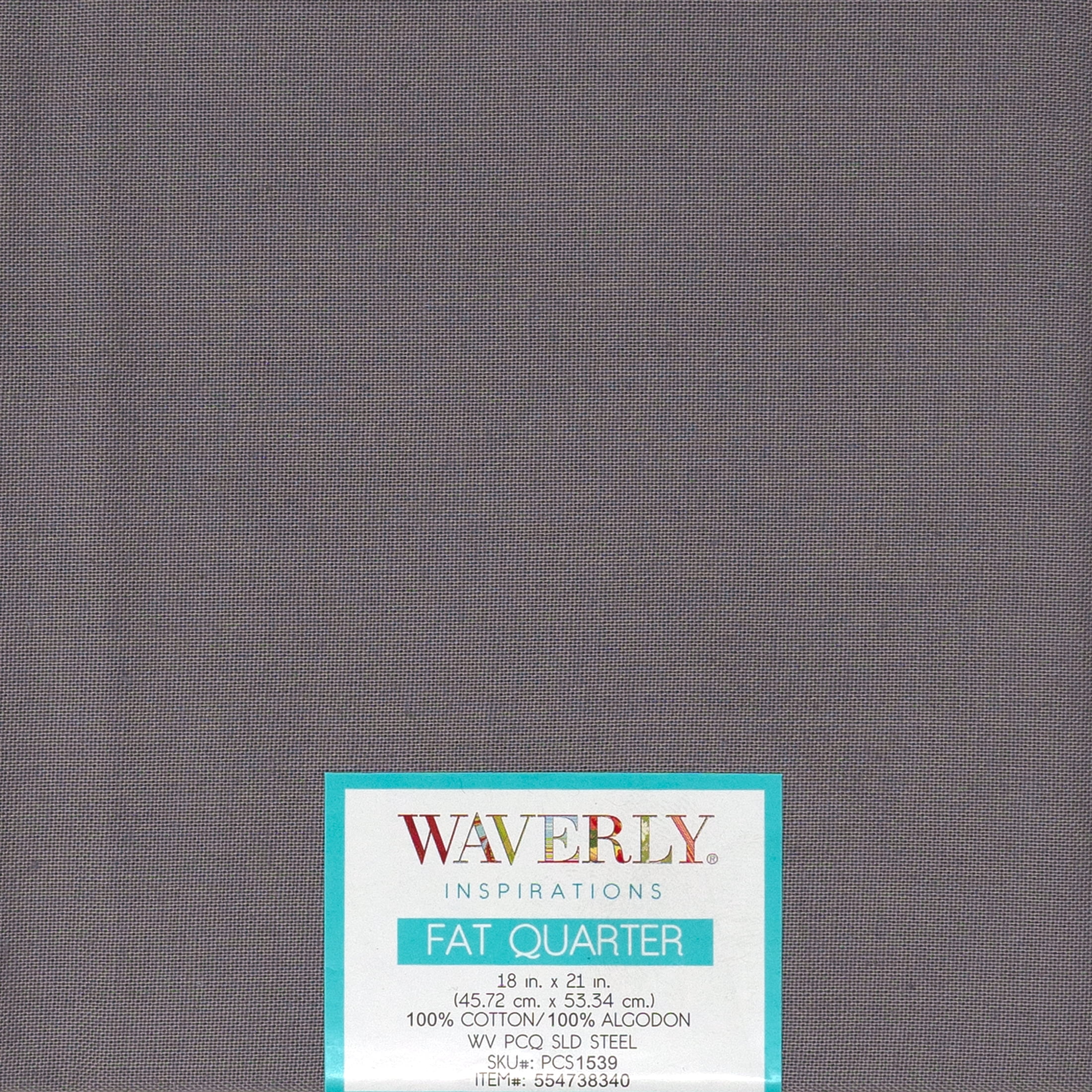Waverly Inspirations 100% Cotton 44 inch Solid Kelly Green Color Sewing Fabric by The Yard, Size: 36 inch x 44 inch