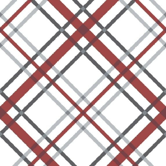 Waverly Inspirations Cotton 44" Bias Plaid Onyx Color Sewing Fabric by the Yard