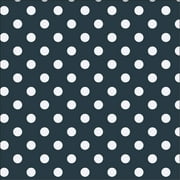 Waverly Inspirations Cotton 44" Big Dots Ink Fabric, by the yard