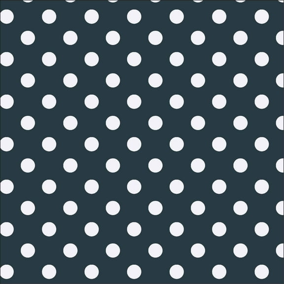 Waverly Inspirations Cotton 44" Big Dots Ink Fabric, by the yard