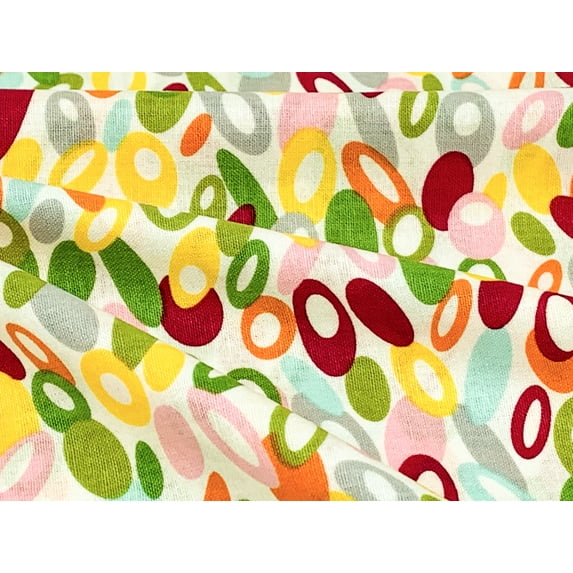 Waverly Inspirations Cotton 44" Bubbly Magenta Color Sewing Fabric by the Yard