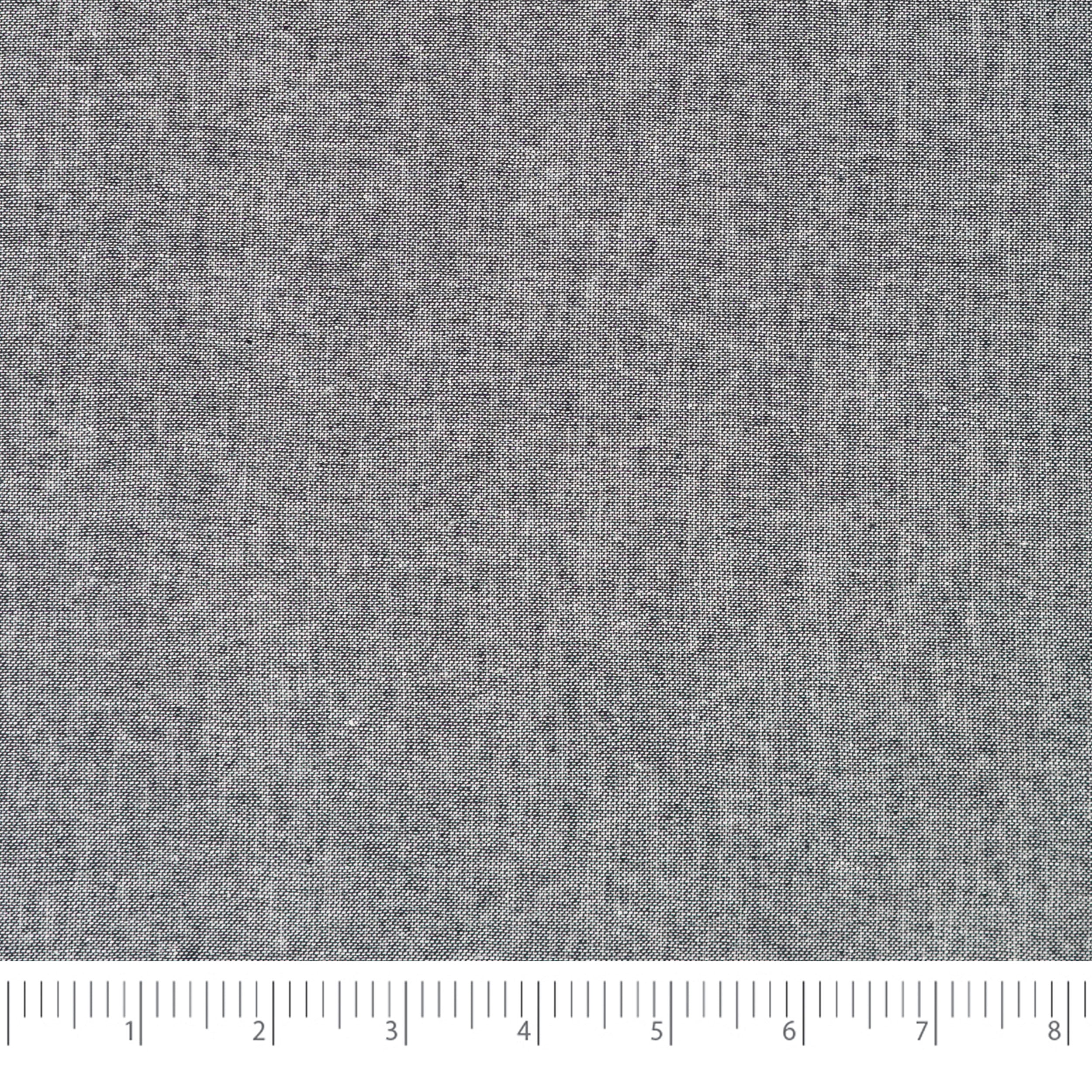 Waverly Inspirations Cotton 44" Homespun Solid Chambray Grey Color Sewing Fabric by the Yard