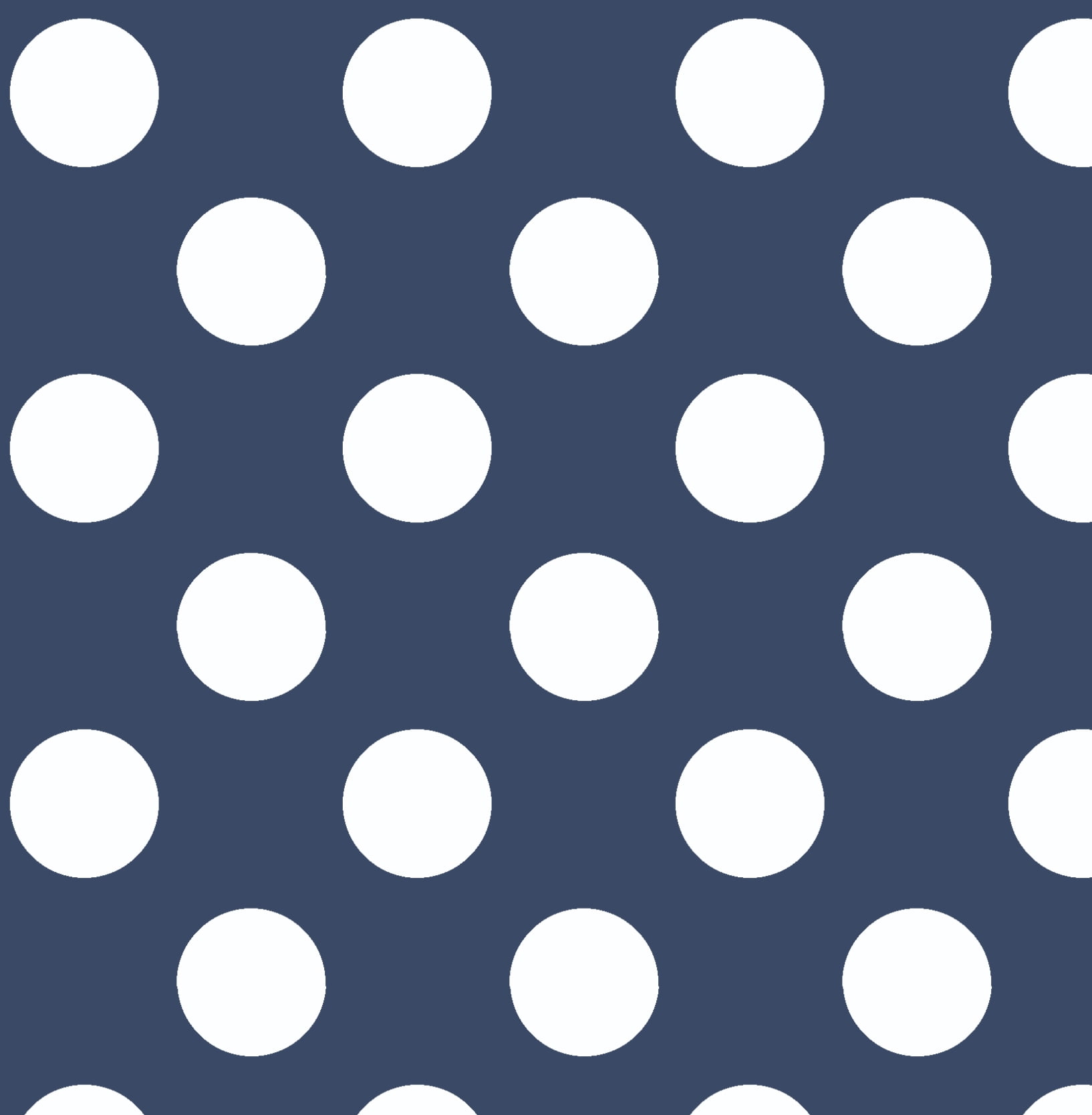 Waverly Inspirations By the Yard 100% Cotton Fabric Mega Dot, Ink, 44" Wide for Quilting & Sewing