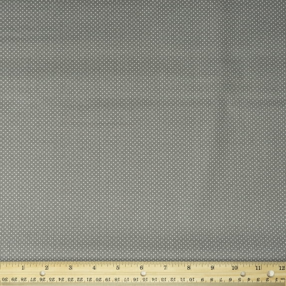Waverly Inspirations Cotton 44" Pindot Steel Color Sewing Fabric by the Yard