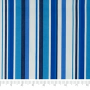 Waverly Inspirations Cotton 44" Random Strip Ink Color Sewing Fabric by the Yard