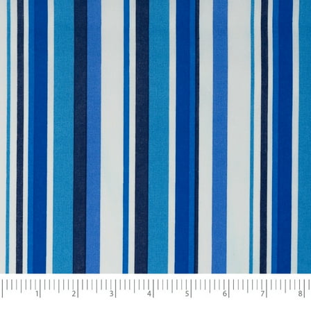 Waverly Inspirations Cotton 44" Random Strip Ink Color Sewing Fabric by the Yard