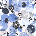thumbnail image 1 of Waverly Inspirations Cotton 44" Spots Provence Blue Color Sewing Fabric by the Yard, 1 of 3