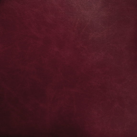 Waverly Inspirations By-the-Yard Solid Faux Leather Fabric, Burgundy, 60” Wide for Crafts & DIY Projects