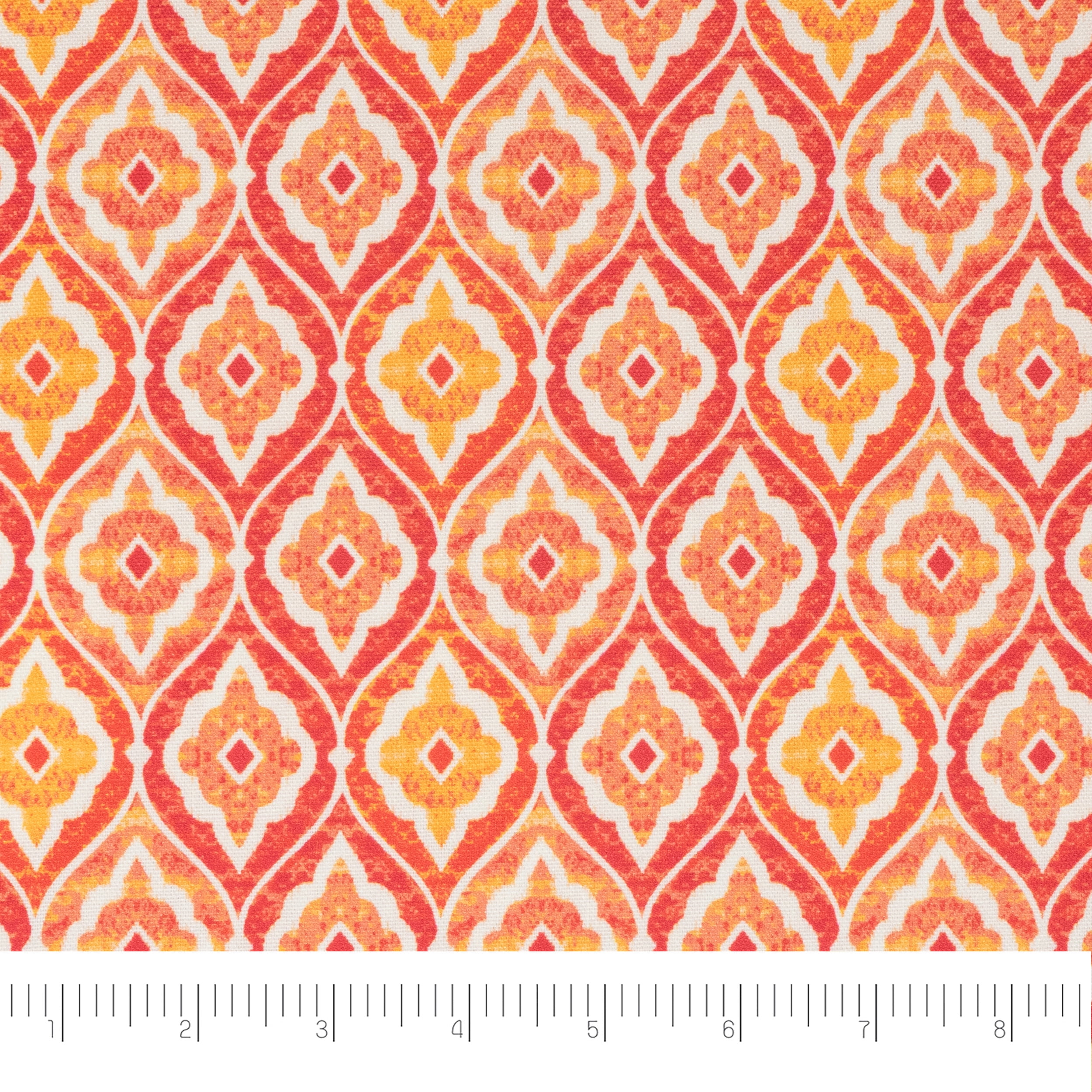 Waverly Inspirations, Home Decor, 100% Polyester, Water/Stain Resistant, Indoor/Outdoor Fabric - Print Width 54 Inch, Porcelain, Melon, Cut by Yard
