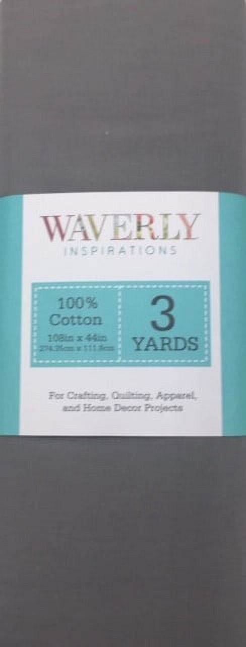 Waverly Inspirations Steel Fabric, 3 yards
