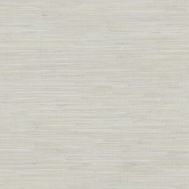 Waverly Light Grey Faux Grasscloth Wallpaper