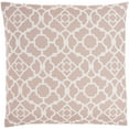 thumbnail image 1 of Nourison Lovely Lattice 20" x 20" Blush Indoor/Outdoor Washable Throw Pillow, 1 of 6
