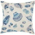 thumbnail image 1 of Nourison Low Tide 20" x 20" Blue Indoor/Outdoor Washable Throw Pillow, 1 of 5