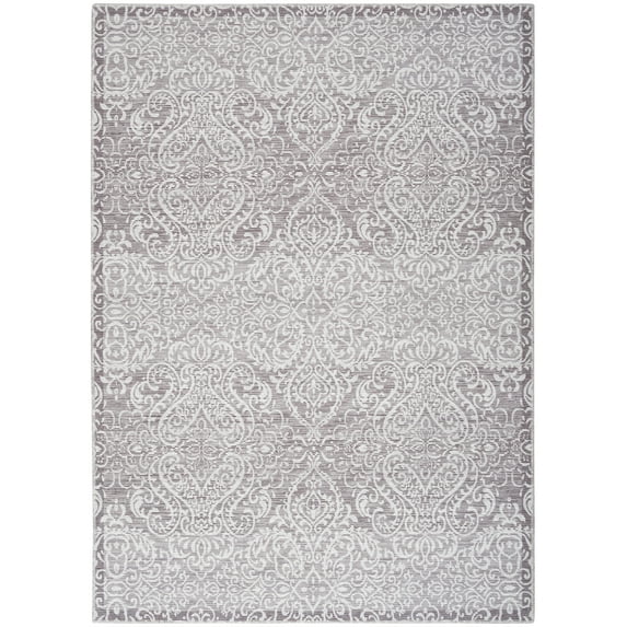 Nourison Machine Washable Moroccan Distressed Stone Area Rug, 4' x 6'