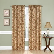 Waverly Navarra Antique Curtain Collection   Panel - 100% Polyester Jacquard - 52" X 84"