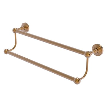 Waverly Place Collection 36-in Double Towel Bar in Brushed Bronze