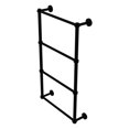 thumbnail image 1 of Waverly Place Collection 4 Tier Ladder Towel Bar with Dotted Accents - Matte Black / 24 Inch, 1 of 11